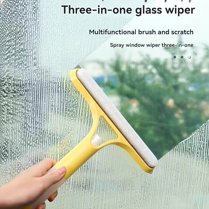 Glass Cleaner (3 in 1 )– Spray, Wipe & Shine in Seconds